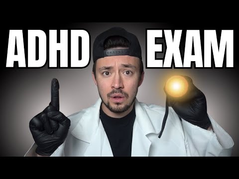 RIDICULOUS ADHD ASMR EXAMINATION Roleplay | Checking you for ADHD *NOT REALLY*