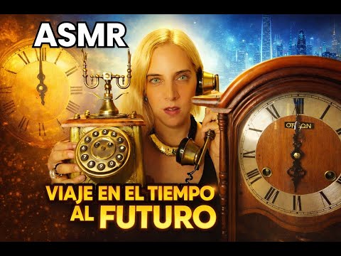ASMR VIAJAMOS AL FUTURO 🕕☎️ Te DUERMO rápido y te RELAJO 😴