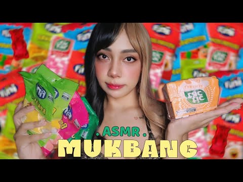 ASMR MUKBANG, EXPERIMENTANDO DOCES, trying sweets, probando dulces, 과자 먹어보기, お菓子を試す #ASMR