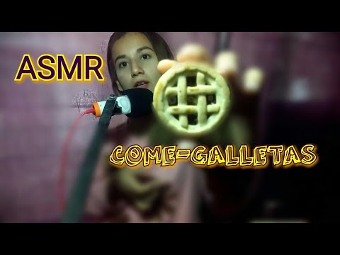 Asmr comiendo galletas!!!