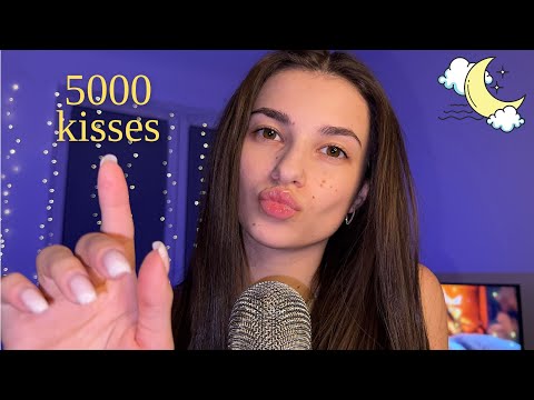 Asmr🎙️1000 Kisses😱💋