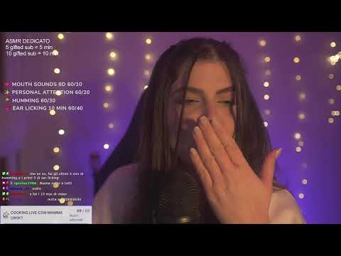 Close up 💕💤 ASMR LIVE