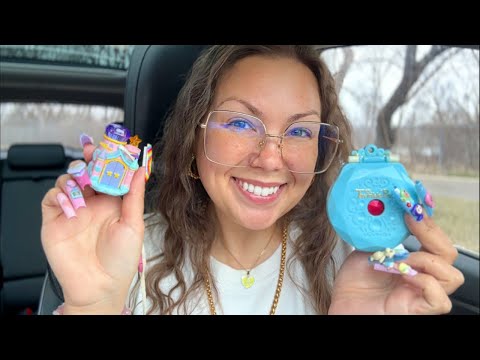 asmr/ my *not* Polly Pockets collection💖☺️ (small vintage toys)