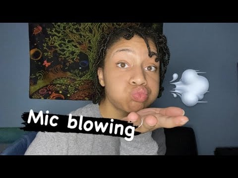 ASMR - Mic Blowing (Jasmine)
