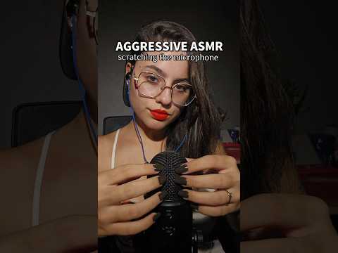 Aggressive ASMR | Scratching the microphone | ASMR Agressivo | ASMR Arranhando o microfone 🎤 #asmr