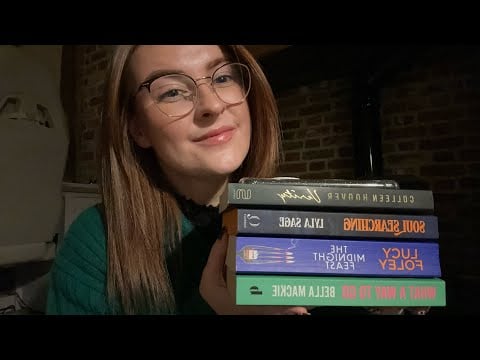 Book ASMR | Tapping, Page Turning and Reviewing Books I’ve Read Recently 