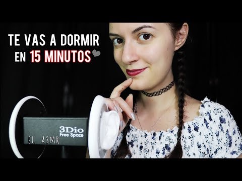 ♡ASMR español♡ TE VAS A DORMIR EN 15 MINUTOS. ♥ (+ nombre nuevo objeto) |Cosquillas|