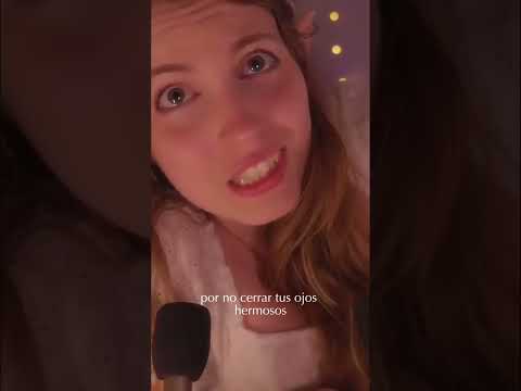 Cierra los ojos y te ayudaré a dormir ❤️😴 #asmr
