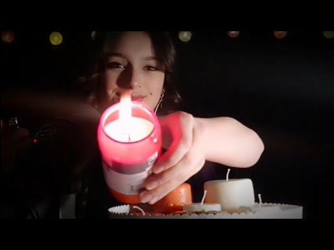 [ASMR] EATING EDIBLE CANDLES  PRANK | Soft eating sounds | honeycomb