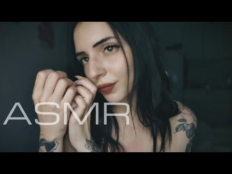 ASMR Personal Attention 🖤 No Talking Clicky Mouth Sounds & Hand Movements