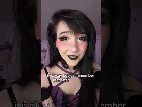 bad Day? maybe I can help? 🥺 || #asmr #asmrshorts #altgirl #gothgirl #haveagoodday #manifestation
