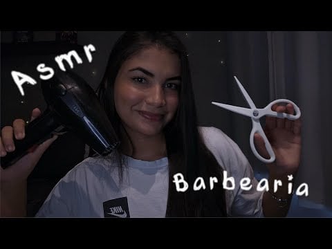 ASMR Barbearia do sono (durma e saia com um corte novo)✂️