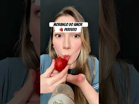 DELIREI COM ESSE MORANGO DO AMOR Que PARECE Um RUBI 😻🍓