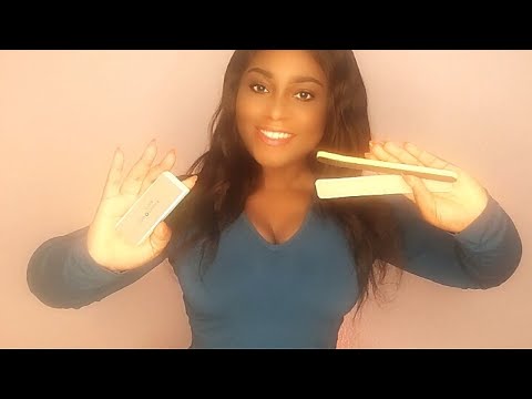 ASMR Nail Filing Sounds✨Nail Buffing Sounds -✨💖 Nail Tapping (No Talking)