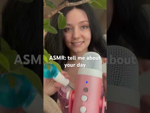 tell me about your day 🤍#asmr #girlfriendasmr #sleepasmr #whisper #cozyasmr
