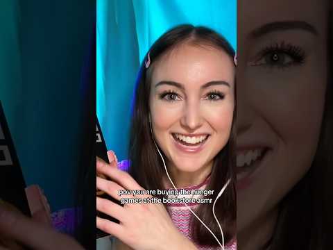 pov you're buying the hunger games at the bookstore asmr