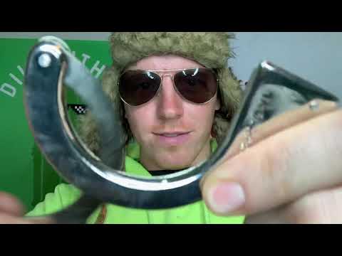 Satisfying ASMR With Handcuffs