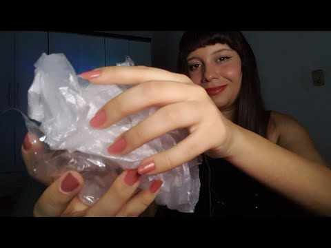 ASMR 💤 intensos SONS DE PLÁSTICO para relaxar - Barulhos De Embalagens