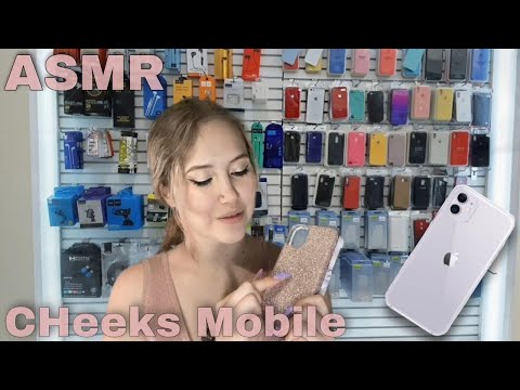 ASMR РОЛЕВАЯ ИГРА МАГАЗИН АКСЕССУАРОВ ПОДБЕРУ ЧЕХОЛ НА ТВОЙ АЙФОН 11 |ASMR ROLEPLAY SHOP CASE IPHONE