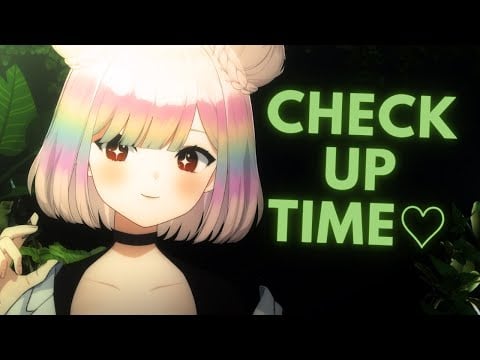 【ASMR】friendly nurse gives you a check-up | personal attention | roleplay【EN/日本語】