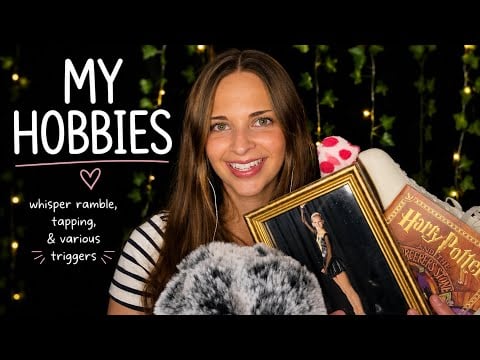ASMR Whisper Ramble About My Hobbies ⛸️🎻 