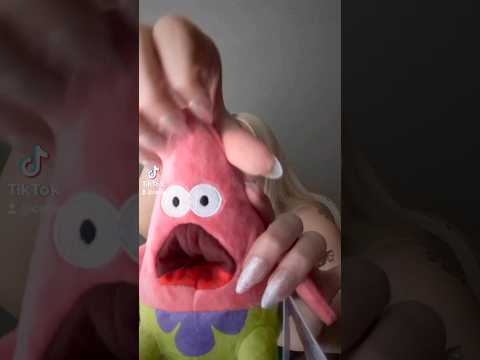 🧽🪼ASMR SpongeBob Toys from BarkBox🫧🌊  #shorts #patrickstar #asmrshorts