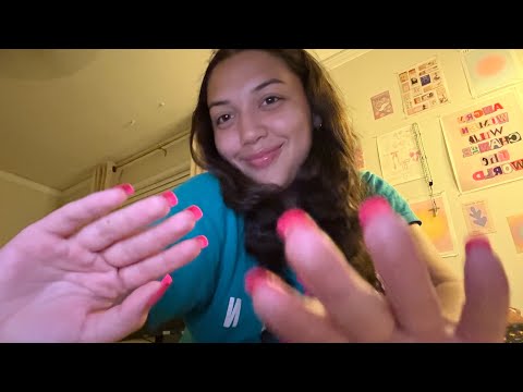 LOFI ASMR chill vibes 😴~ fast hand sounds and tapping in bed 💛😚