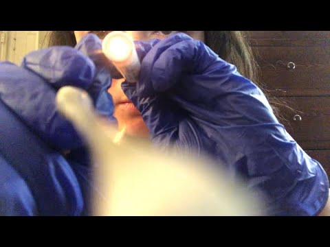 ASMR Earwax Removal + Hearing Test | medical RP, soft spoken