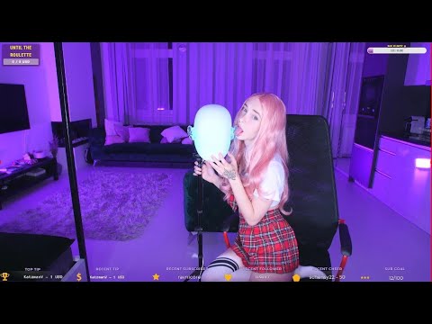 STREAM RECORDING 💓 LICKING DUMMY HEAD 💓 CUTE ASMR WAIFU