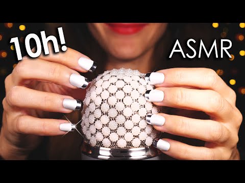 [10 Hours ASMR] Deep Brain Scratching to Fall Asleep 😴 (No Talking)