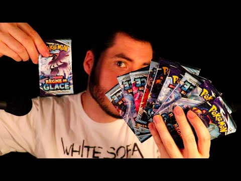 ASMR Pokemon 10 Boosters Regne de Glace
