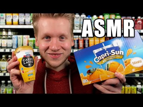 ASMR | Getränkemarkt mit den leckersten Getränken! (Roleplay)