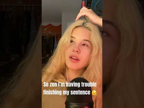 Zen and zoning out ASMR #asmr #sleep #shorts #asmrshorts
