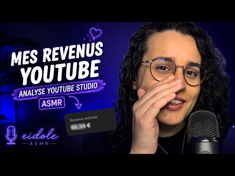 ASMR FR | MES REVENUS YOUTUBE 💸 Analyse statistique 📈 