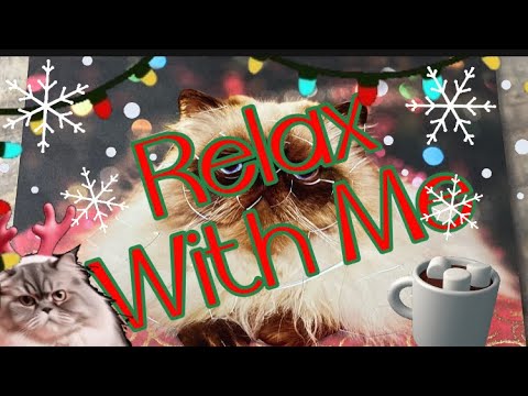 ASMR VISUAL & SOUND TRIGGERS: KITTY CAT  🐈  STICKER PUZZLE (Happy New Year 🎊🎆🎉) #422