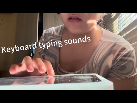 ASMR tapping on my iPad