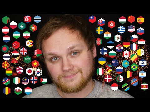 HAPPY NEW YEAR! (ASMR whispering in your language)