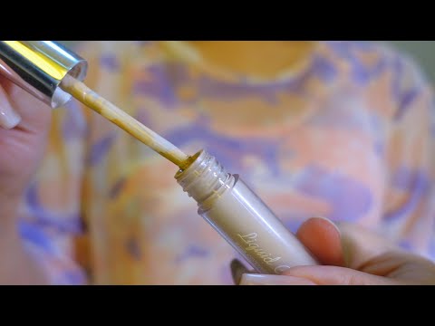 2 minutes makeup on camera application ASMR no talking