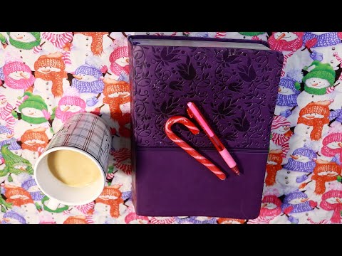 BIBLE READING VERESE PSALM 62 & 64 ASMR CANDYCANE EATING SOUNDS