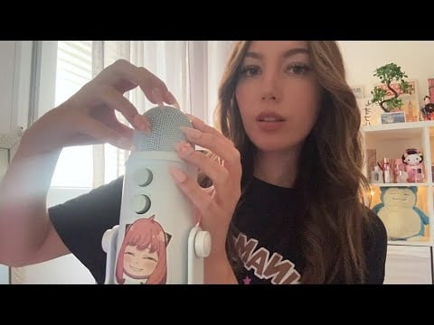 ASMR Best Mic Triggers (mic scratching, swirling, brushing,...)