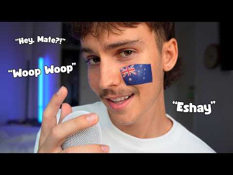 ASMR Teaching You 24 Aussie Slang Words (whispered)