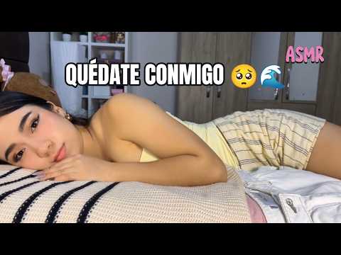 TU NOVIA SE DUERME EN TU PECHO ESCUCHANDO EL SONIDO DE LAS OLAS 🌊💗| ASMR ÍNTIMO