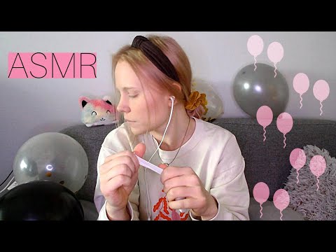 ASMR sound assortment with balloons💕