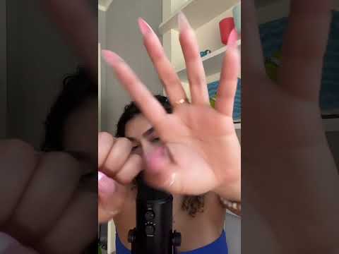 asmr sounds better with LONG nails