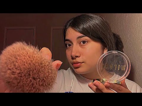 ASMR | doing your makeup in 1 minute