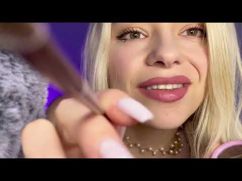 ASMR - spit painting your Make up