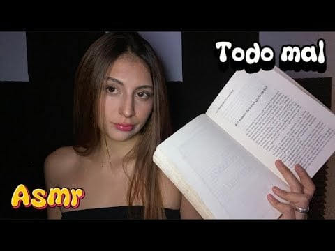 ASMR ESPAÑOL / LECTURA INAUDIBLE