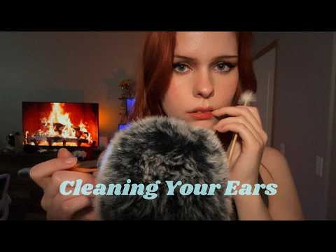 ASMR Therapist Cleans Your Ears (Waxy Mic Sounds)