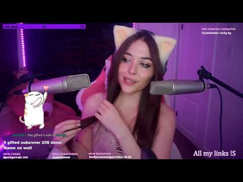ASMR LIVE ❤️ Hi! I missed you!!