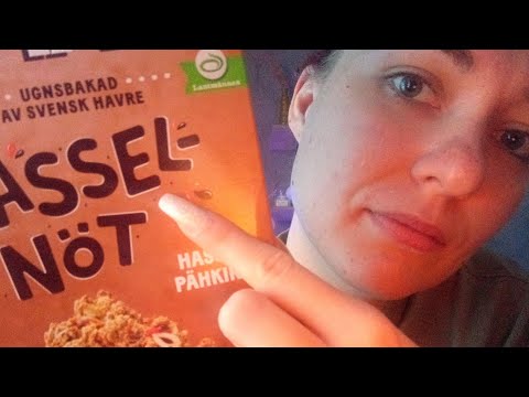 ASMR- Grocery tracing and tapping 🍊